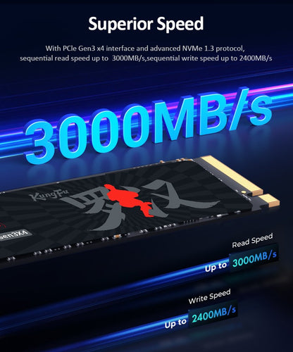 HUADISK M2 SSD NVMe 128GB 256GB 512GB 1TB 2TB SSD M.2 2280 PCIe 3.0 TLC Chip SSD Disco Rígido Interno de Estado Sólido para PC Laptop Desktop