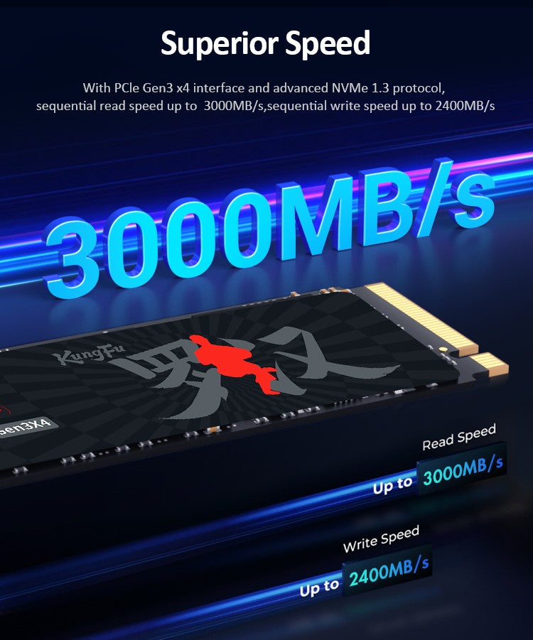 HUADISK M2 NVME 128GB 256GB 512GB 1TB SSD Disco Rígido Interno 2280 PCIe3.0 Unidade de Estado Sólido Interna para Laptop Tablets Desktop
