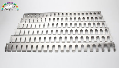 Gancho de intubação endotraqueal em aço inoxidável 304, suporte de tubo endotraqueal, rack de cânula traqueal, clínica veterinária
