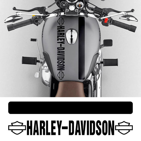 Vinyl Harley Davidson Sticker Logo Retro Motorcycle Tank Decal