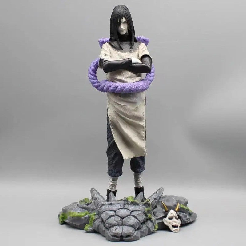 Boneco de Anime Naruto Orochimaru Action Figure Akatsuki PVC Modelo Estátua Decoração de Mesa Coleção de Periféricos de Anime Brinquedo de Presente
