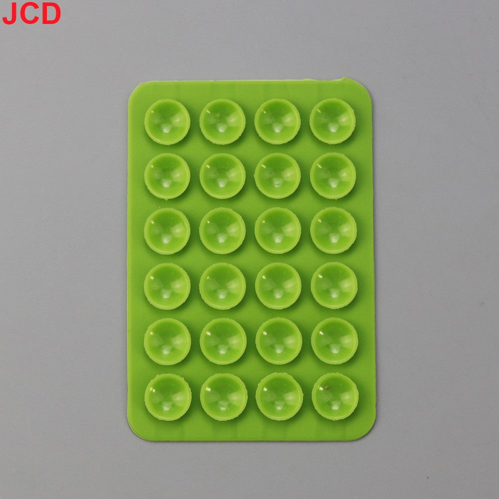 JCD 24 Quadrado Silicone Espesso Ventosa Ventosas Celular Tablet Bagagem Ventosa Carregador Universal Capa de Couro