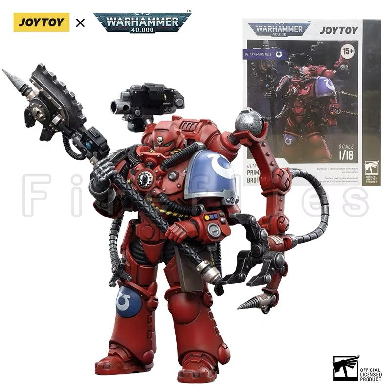 1/18 JOYTOY Boneco de Ação 40K The Horus Heresy Ultra Figures E Mecha Tenente Titus Modelo Colecionável Anime