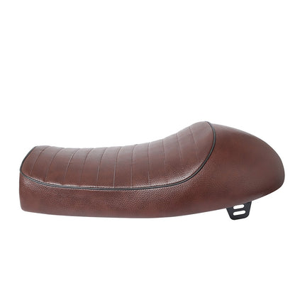 Motorcycle Cafe Racer Vintage Replacement Hump Saddle Seat PU Leather Refit Flat Saddle Cushion For Yamaha Kawasaki Honda CG125