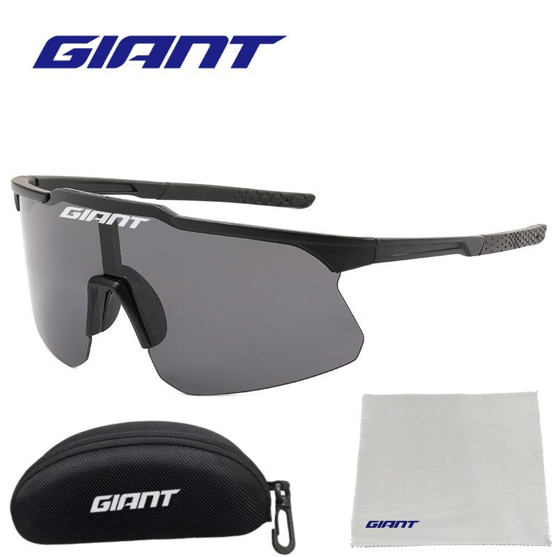 Óculos de sol esportivos gigantes masculinos e femininos para ciclismo ao ar livre, bicicleta, direção, viagem, podem ser combinados com um estojo de pano para óculos.