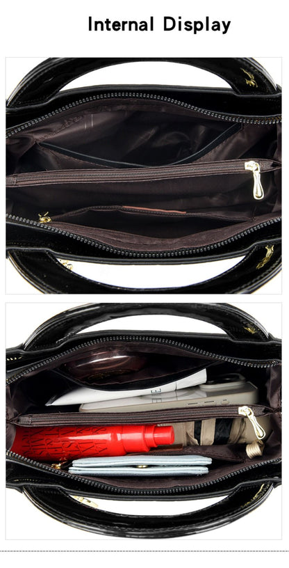 KAIDIFEINIROO Kangaroo Brand Alligator Pu Leather Shoulder Crossbody Bag Clutch Hand Bags for Mother Small Women Handbags New