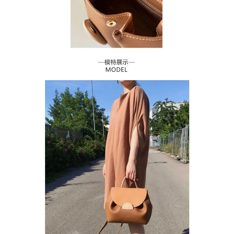 2025 High End Women's Bag with Niche Design, Light Luxury Leather Storage, Versatile Women's Bag for Commuting