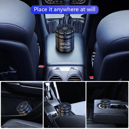 Car Aromatherapy Black Glass Bottle Balm Long Lasting Eau de Toilette Car Fragrance Solid Fragrance Decoration