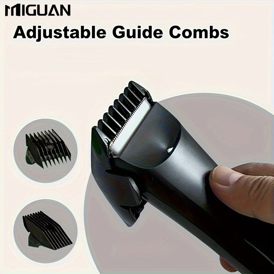 Men's body trimmer, electric shaver, electric inguinal and hair trimmer, ceramic blade male hygiene shaver trimmer