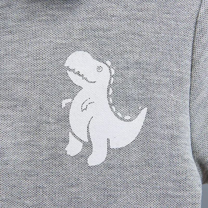 Conjuntos de Roupa Infantil de Verão para Meninos, Estampa de Dinossauro, Camisas Polo de Manga Curta + Shorts, 2 Peças/Conjunto, Roupas de Bebê