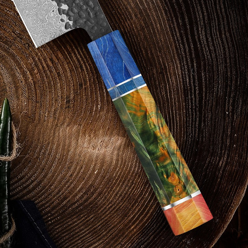 1-4 PCS Kitchen Knife set VG10 Damascus Steel Japanese chef Knife Santoku Knife Nakiri Knife kiritsuke knife Stable wood Handle