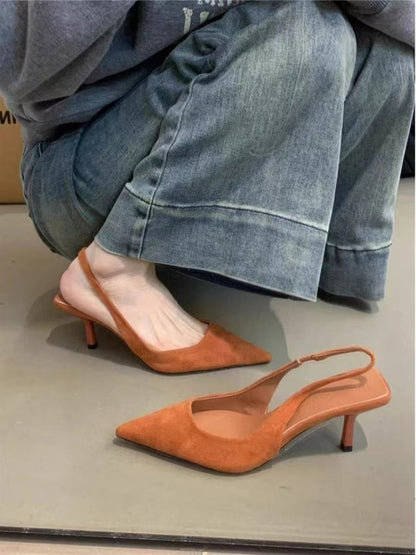 Sandália Feminina de Salto Alto Agulha Bico Fino, Sexy e Elegante, Perfeita para Qualquer Ocasião