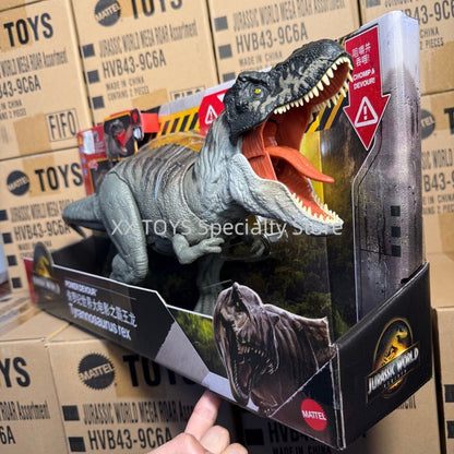 Jurassic World Rebirth Mosasaurus Distortus Rex Tyrannosaurus Rex Dinossauro Boneco de Ação com Luz e Som Presentes de Aniversário para Meninos