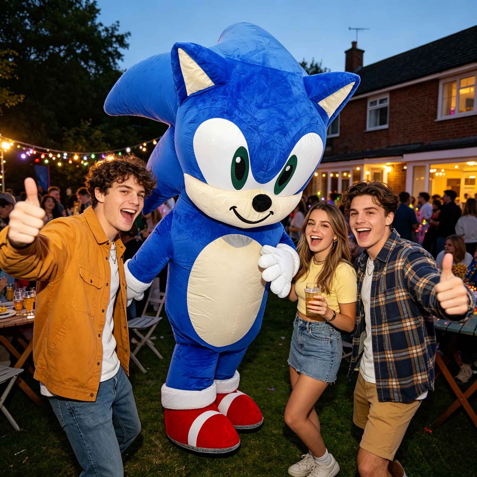 Inflatable Cartoon Hedgehog Costume Mascot Parade Adult Character Cosplay Animal Birthday Halloween Party Event Plush Set