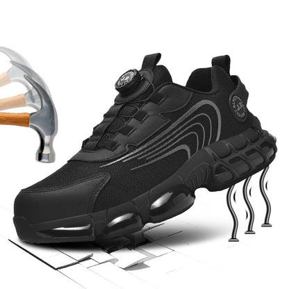 Men's Military Tactical Boots Army Boots Men Side Zipper Military Boots Men Anti-Slip Ankle Boots Work Safety Shoes Hiking Shoe