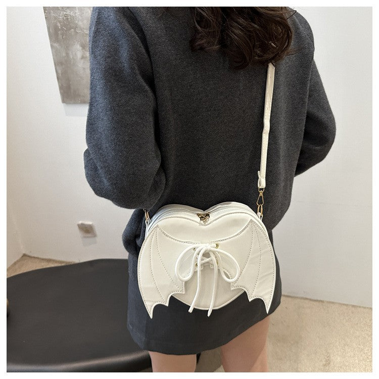 New trendy and personalized wing shoulder bag, versatile ins crossbody shaped bag New trendy and personalized wing shoulder bag,