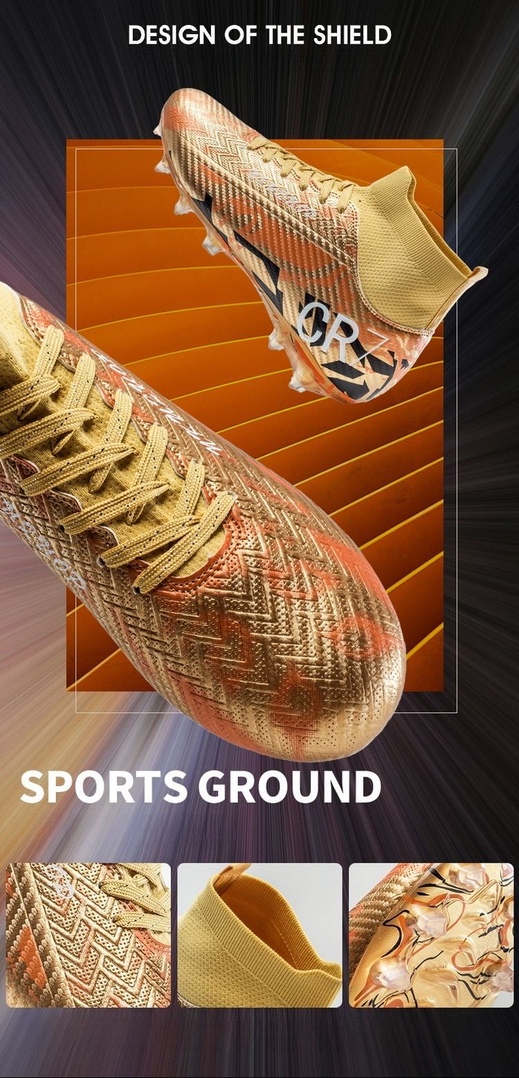 Man Football Shoes Professional Society Soccer Cleats Soccer Boots Non-slip Training Sneaker Artificial Quality Grass Footwear