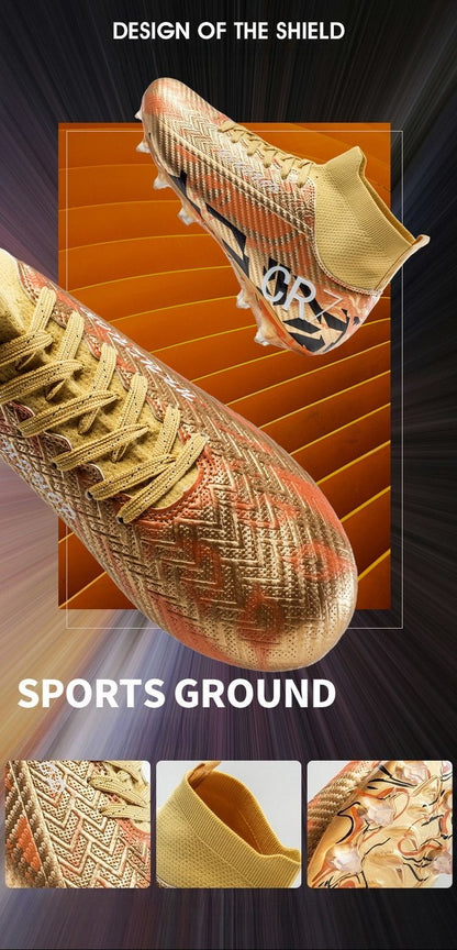 Man Football Shoes Professional Society Soccer Cleats Soccer Boots Non-slip Training Sneaker Artificial Quality Grass Footwear