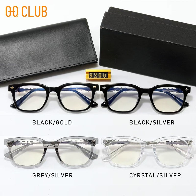 O-Q CLUB Reading Glasses for Men Optical Lenses With Medical Recipe Womens Sunglasses Women Women's Eyeglass Frame Shades Female