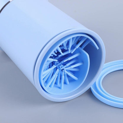 Lavador Portátil de Patas para Cães Limpador Automático de Patas de Animais de Estimação Massageador Elétrico de Patas Recarregável USB Projetado para Cães e Gatos Pequenos a Médios