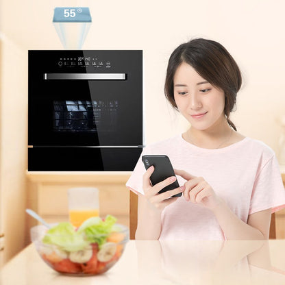 SH-Q01 Dishwasher Fully Automatic Household Embedded Smart Dishwashing and Disinfecting Machine with Drying Function