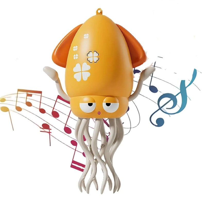 Brinquedo de Polvo Andador e Dançarino de Desenho Animado Brinquedos Educativos para a Primeira Infância com Luzes e Música Jogos para Bebês, Crianças, Meninos e Meninas