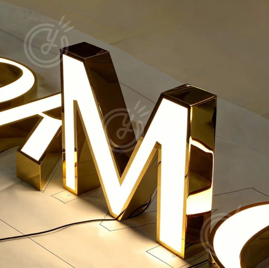 House Name Sign Outdoor House Name Plaque Custom Metal Sign Illuminated Led Traditional House Name Sign Villa Martina Logo