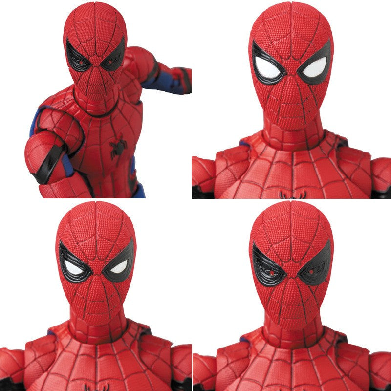 Boneco de Ação Mafex 103 Homem-Aranha Brinquedos Homem-Aranha: De Volta ao Lar Edição de Luxo Modelo Multi-acessórios Estátua Boneca Presente Colecionável