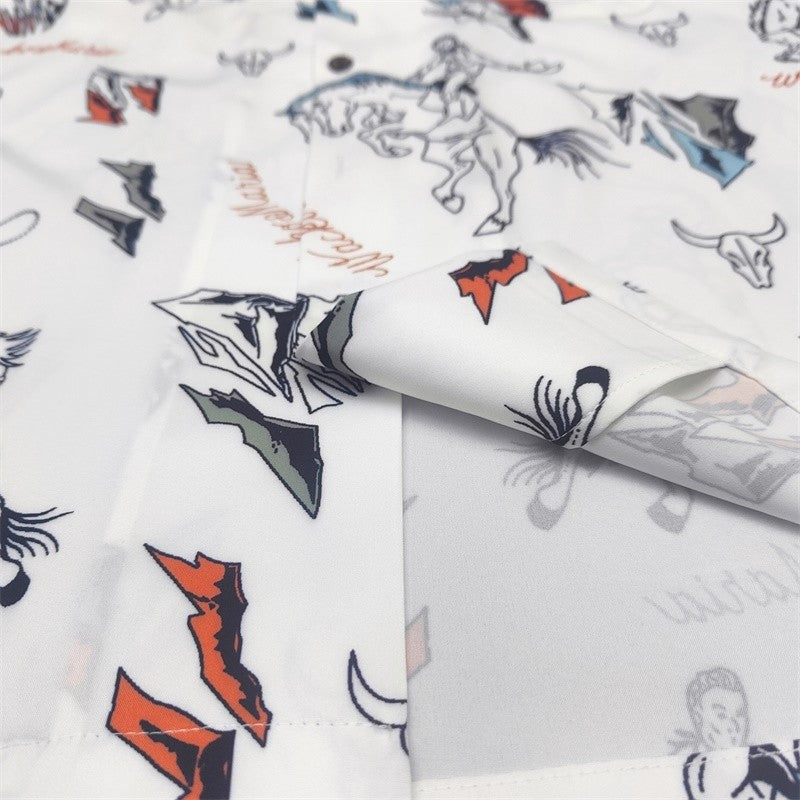 Latest Trend WACKO MARIA 25SS Vintage Denim Rope Crop Casual Hawaii Beach Holiday Mens Womens Casual Short Sleeve Shirt Tops