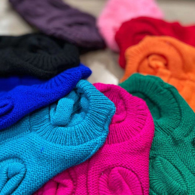Roupa de Inverno para Cães, Roupa de Tricô para Animais de Estimação Pequenos e Médios, Casaco para Filhotes Chihuahua, Suéter para Cães Yorkshire, Ropa Perro