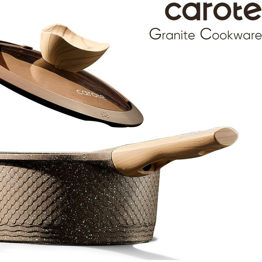 26PCS Pots and Pans Set Non Stick, Cookware Set Pots and Pans Induction Cook Ware, Nonstick Kitchen Cooking, PFOA Free