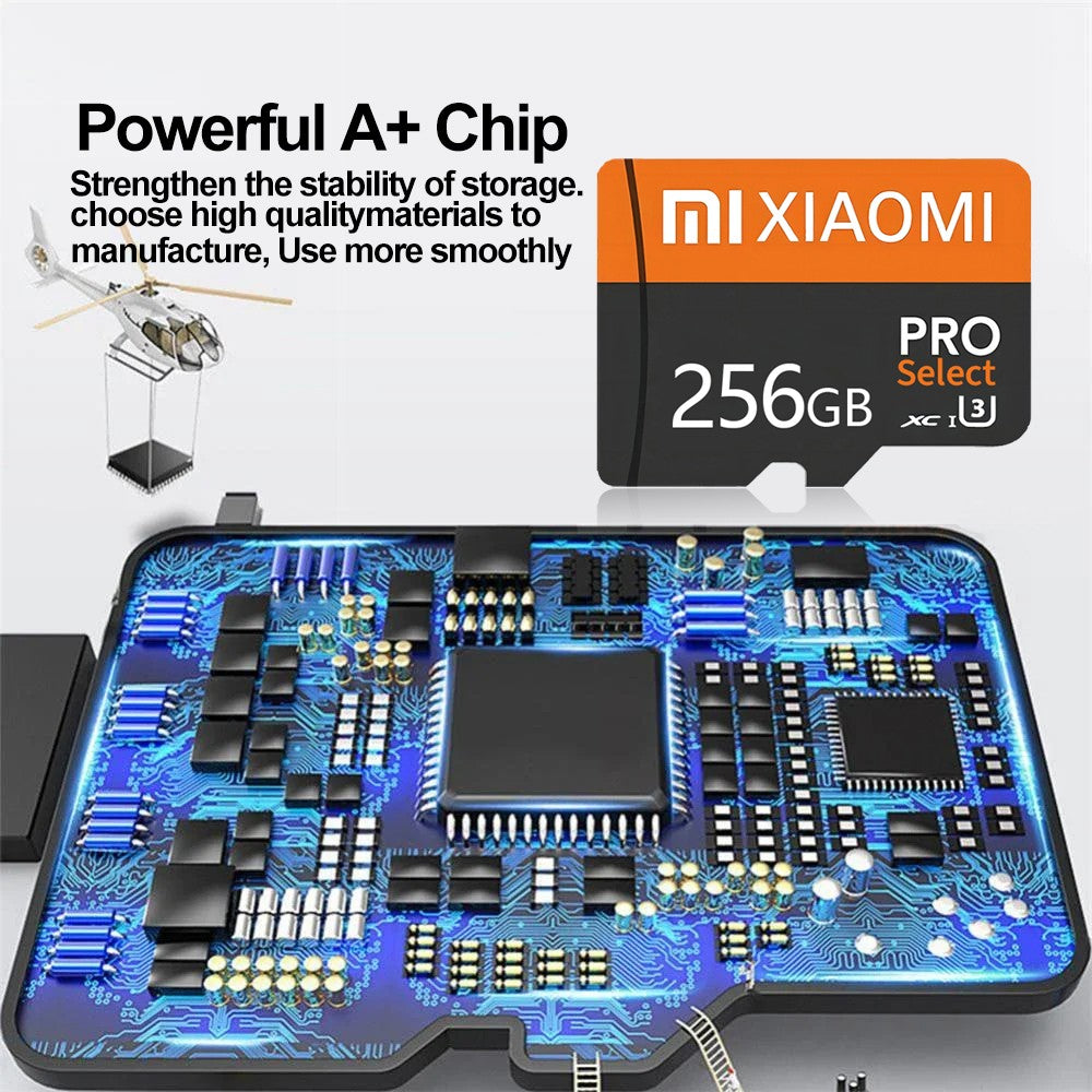 Xiaomi Real Capacity Micro TF Memory Card 2TB SD Card 128GB Memoria SD 512GB 1TB Games Video Card For Car Monitoring Micro Card