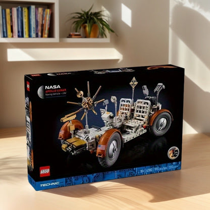 LEGO 42182 Tecnologia Veículo Lunar Apollo Kit de Montar para Adultos - Presente da Coleção de Natal para Entusiastas da Ciência e Astronomia