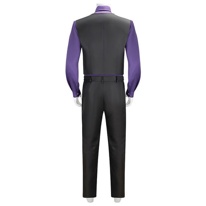 Anime William Afton Cosplay Costume FNaF Purple Guy Costume Five Nights /at Freddy's Doujin Outfit Halloween Party Clothes