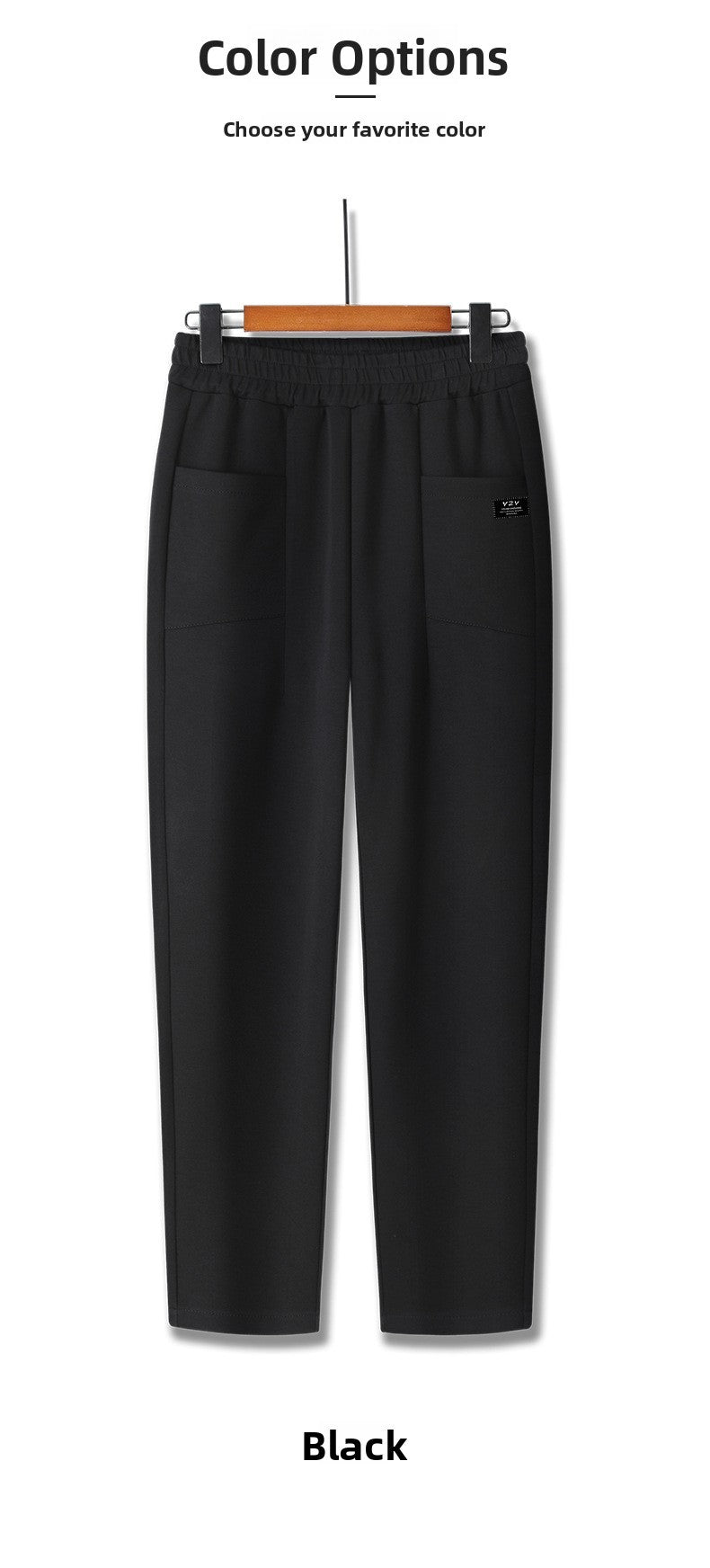 High Waist Straight Leg Pants Women's Fleece Lined Elastic Casual Mom Pants Spring Autumn Winter Polyester Fiber Harlan Pants