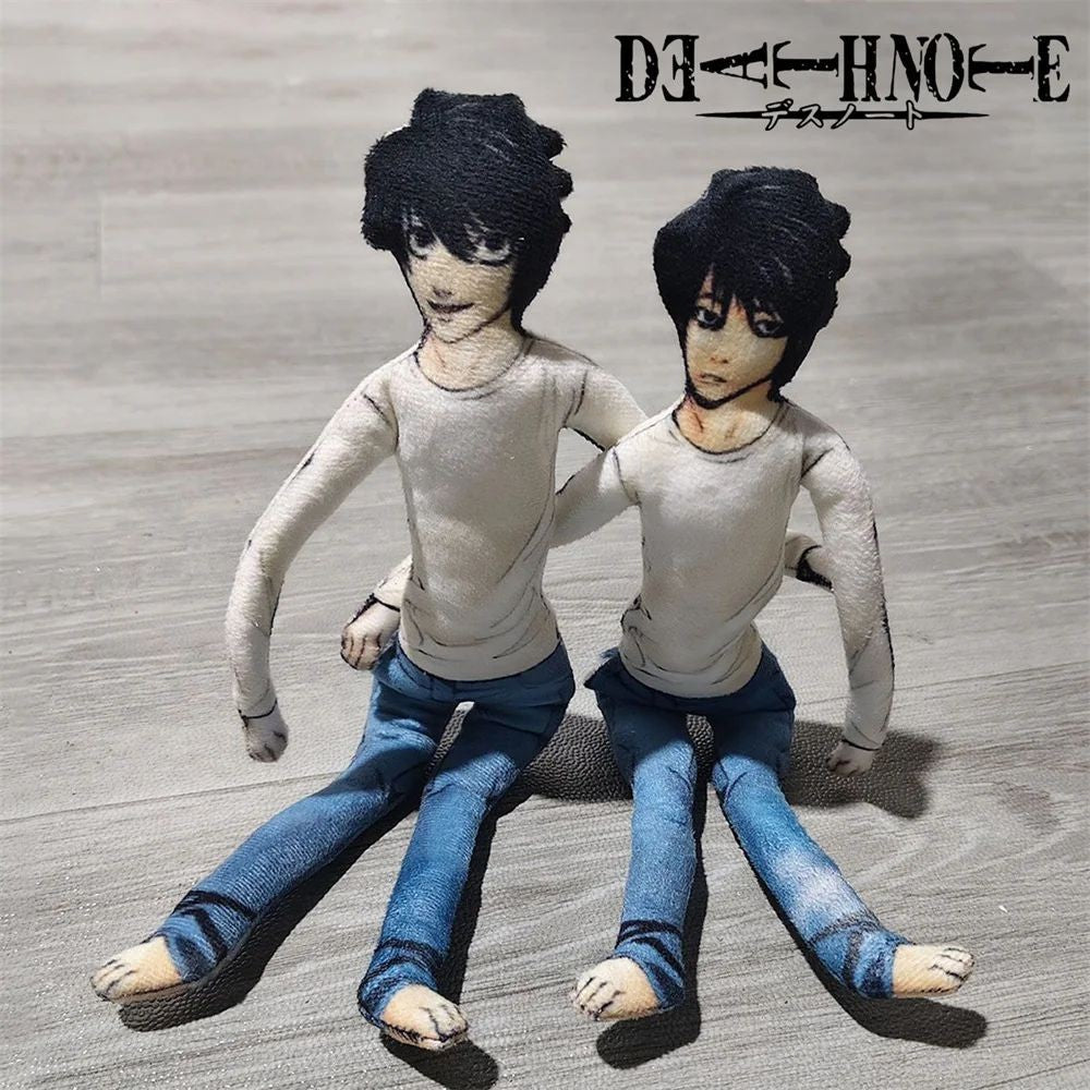 HOT Anime Michael Jackson Cosplay Prop Doll Plush Stuffed Figure Dolls Room Decoration Abstract Joint Mobility Props Gift