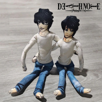 HOT Anime Michael Jackson Cosplay Prop Doll Plush Stuffed Figure Dolls Room Decoration Abstract Joint Mobility Props Gift