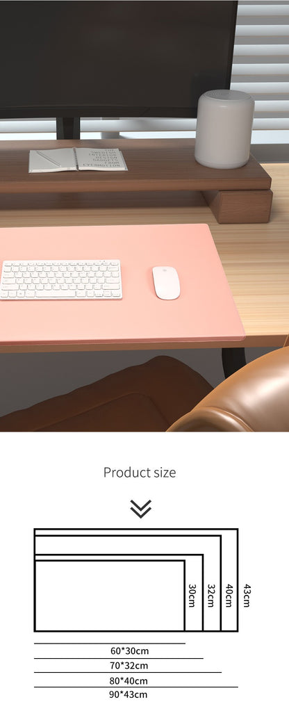 Folding Elbow Guard Wrist Guard PU Office Desk Mat Big Mouse Pad Laptop Computer Desk Pad Gaming Mousepad Table Mat Cushion
