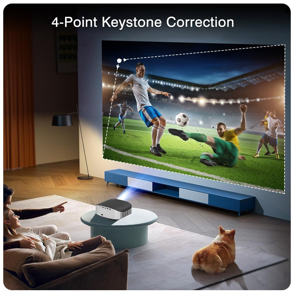 Touyinger ET32 1500ANSI Full HD 4K Projector  5G WIFI Home theater Media Video Player Smart Beamer