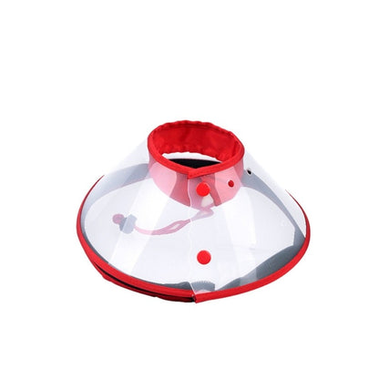 Máscara de Resgate para Cães com Cordão Ajustável, Máscara de Anestesia Transparente para Cães, Antimosca, Material de Banho e Tosa para Animais de Estimação