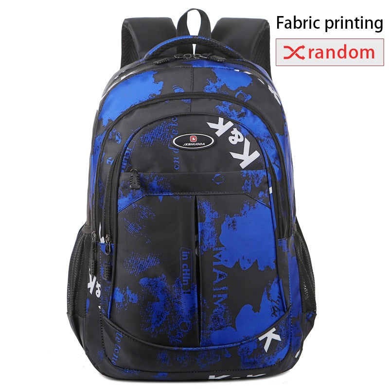 Waterproof men's backpack work 15.6-inch laptop men's business backpack university school backpack boys and girls school backpac