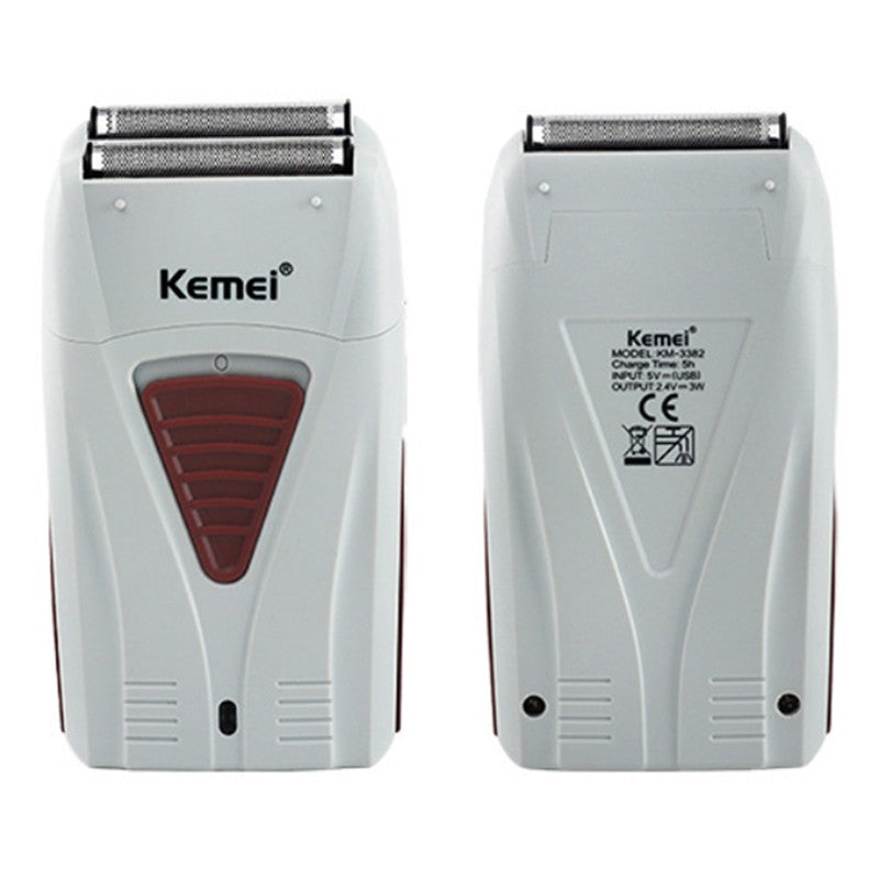 Original Kemei Finishing Fade Rechargeable Electric Shaver Hair Beard Cleaning Electric Razor For Men Bald Head Shaving Machine