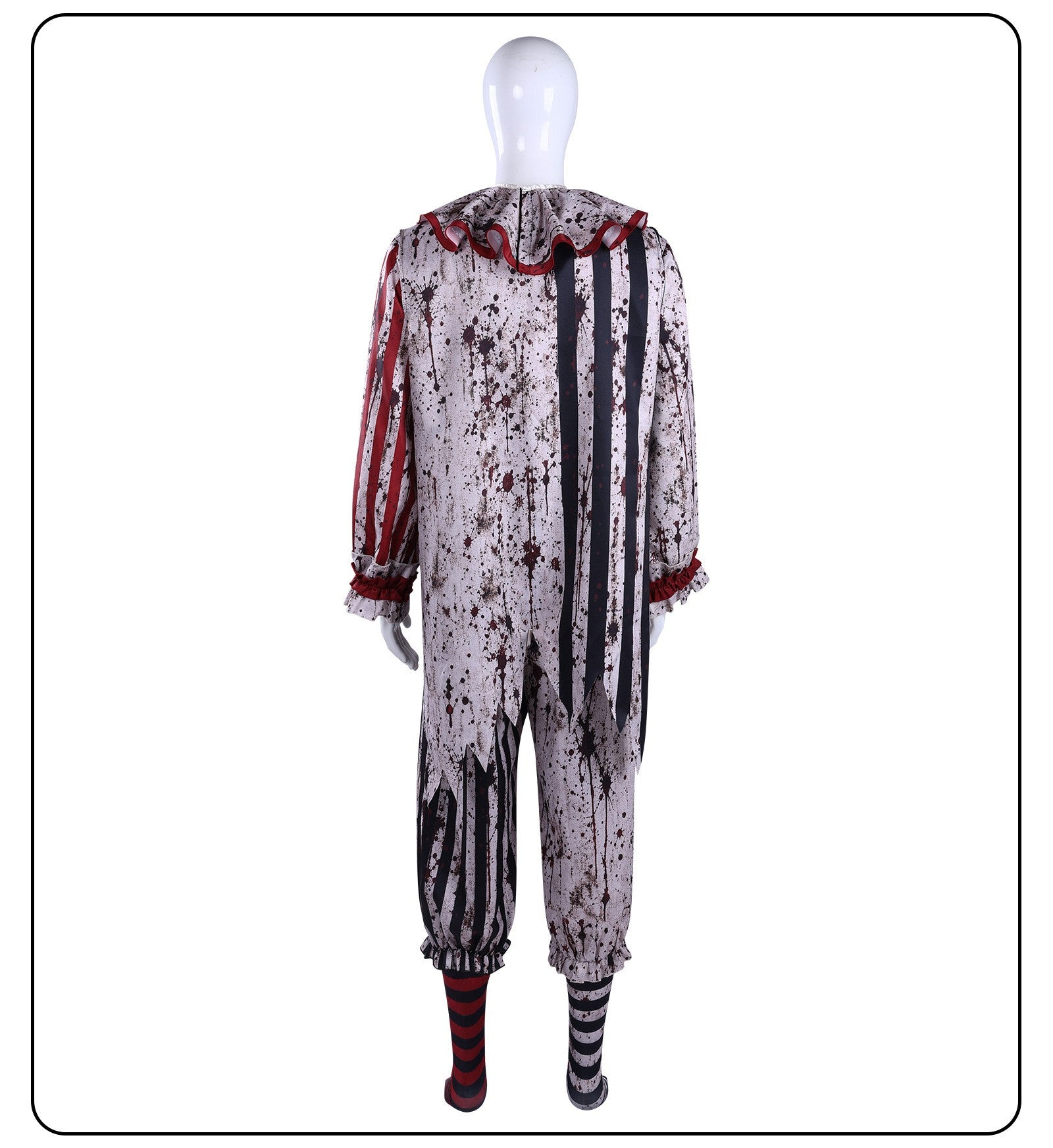 Terrifier Art Clown Joker Cosplay Costume Dark Clown Full Set for Men Women Role Play Horror Dress Suit Halloween Carnival Party