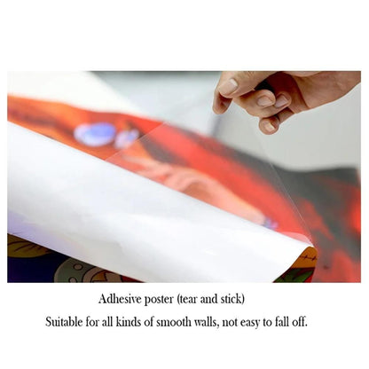 R-R-Rascal D-Does Not D-Dream Poster HD Art Sticky Wall Waterproof Home Living Room Bedroom Bar