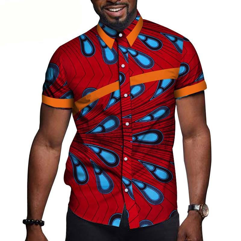 3d Print African Graphic Beach Shirts For Women Men Summer Short Sleeve Large Size Hawaiian Shirts Men's Blouses Cuba Camisa