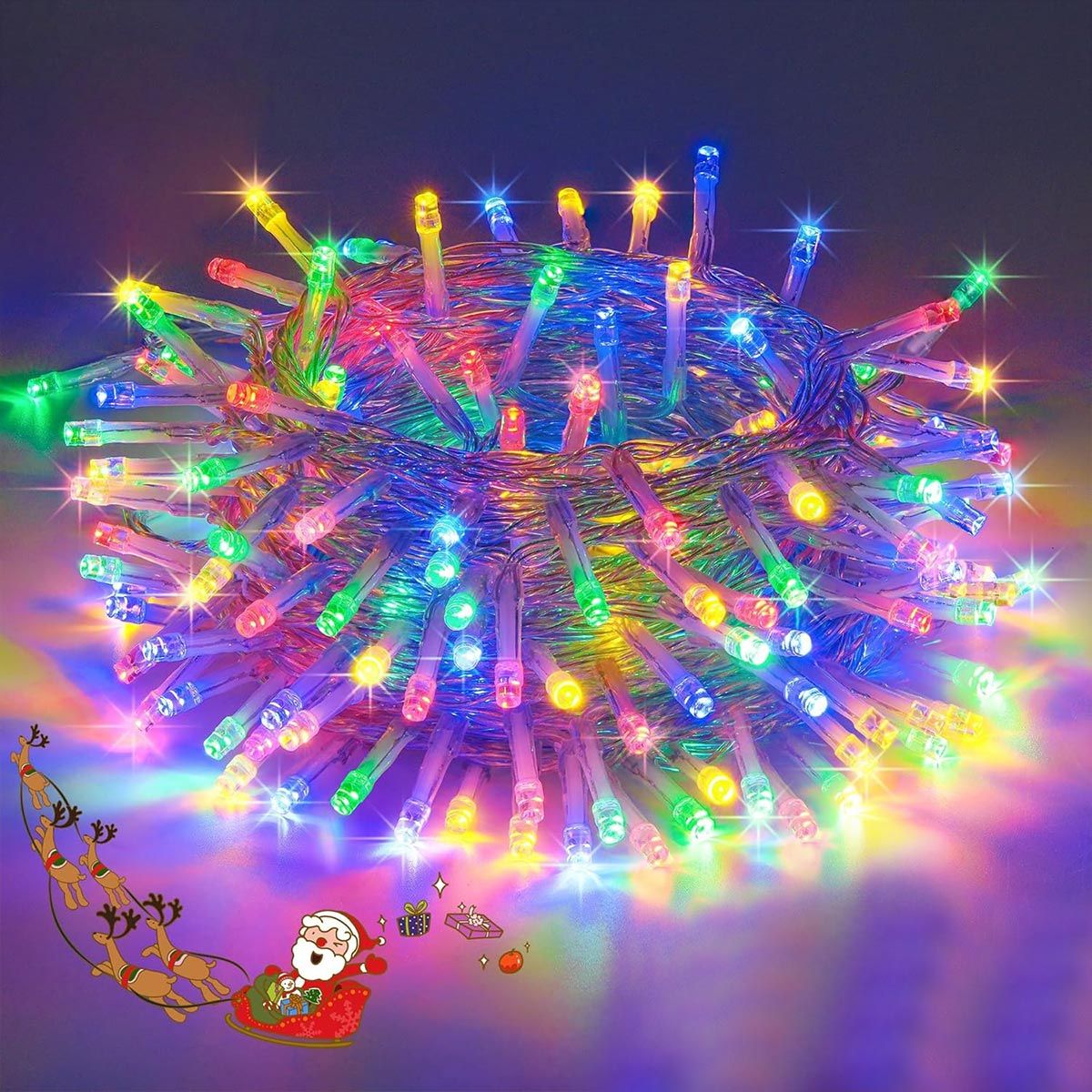 LED Christmas Lights 5/10/20M 220V Waterproof Fairy Lights Outdoor Garden Tree Home Halloween Party Holiday Decoration Lighting