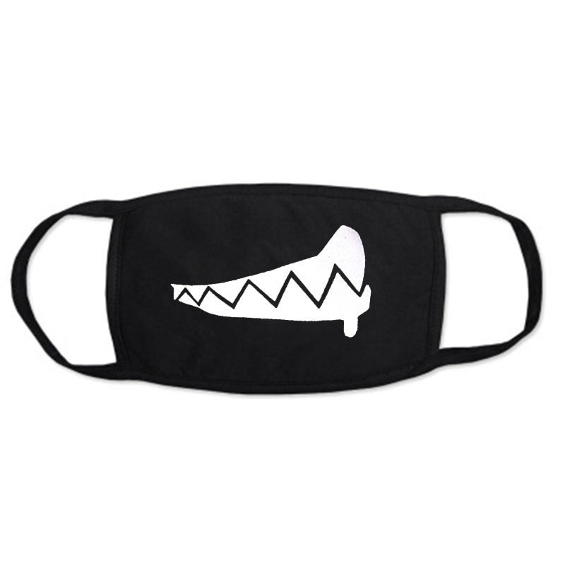 Anti Dust Mouth Mask K/DA KDA Akali Mask Cosplay Akali Assassin Cosplay Face Masks  Cotton Dustproof Warm Mask