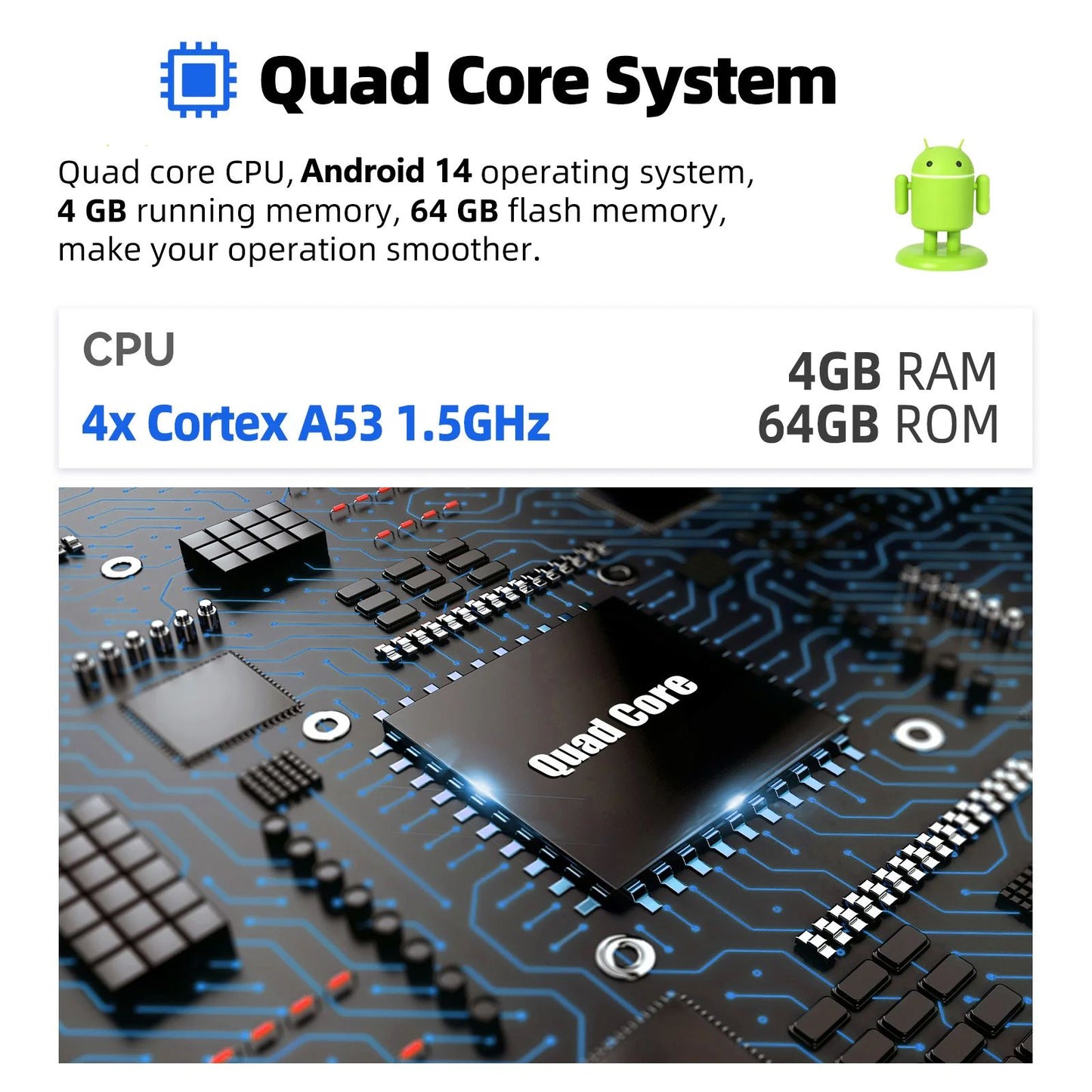 ESSGOO Rádio Estéreo Automotivo 9 polegadas 2 DIN Sem Fio CarPlay Android Auto Bluetooth 64G GPS Navegação RDS WiFi USB FM DAB+CÂMERA