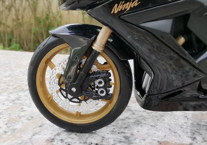 Maisto 1:12 Kawasaki Ninja ZX-10R Liga Modelo de Moto Simulação Diecast Metal Escala Modelo de Moto Brinquedo Infantil Presentes