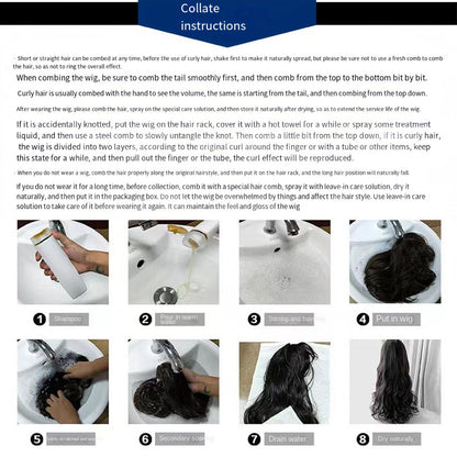 Peruca Loiro Dourado Com Franja Cabelo Longo Liso Peruca Natural Para Mulheres Perucas Cosplay Sintética Resistente ao Calor Cabelo Falso